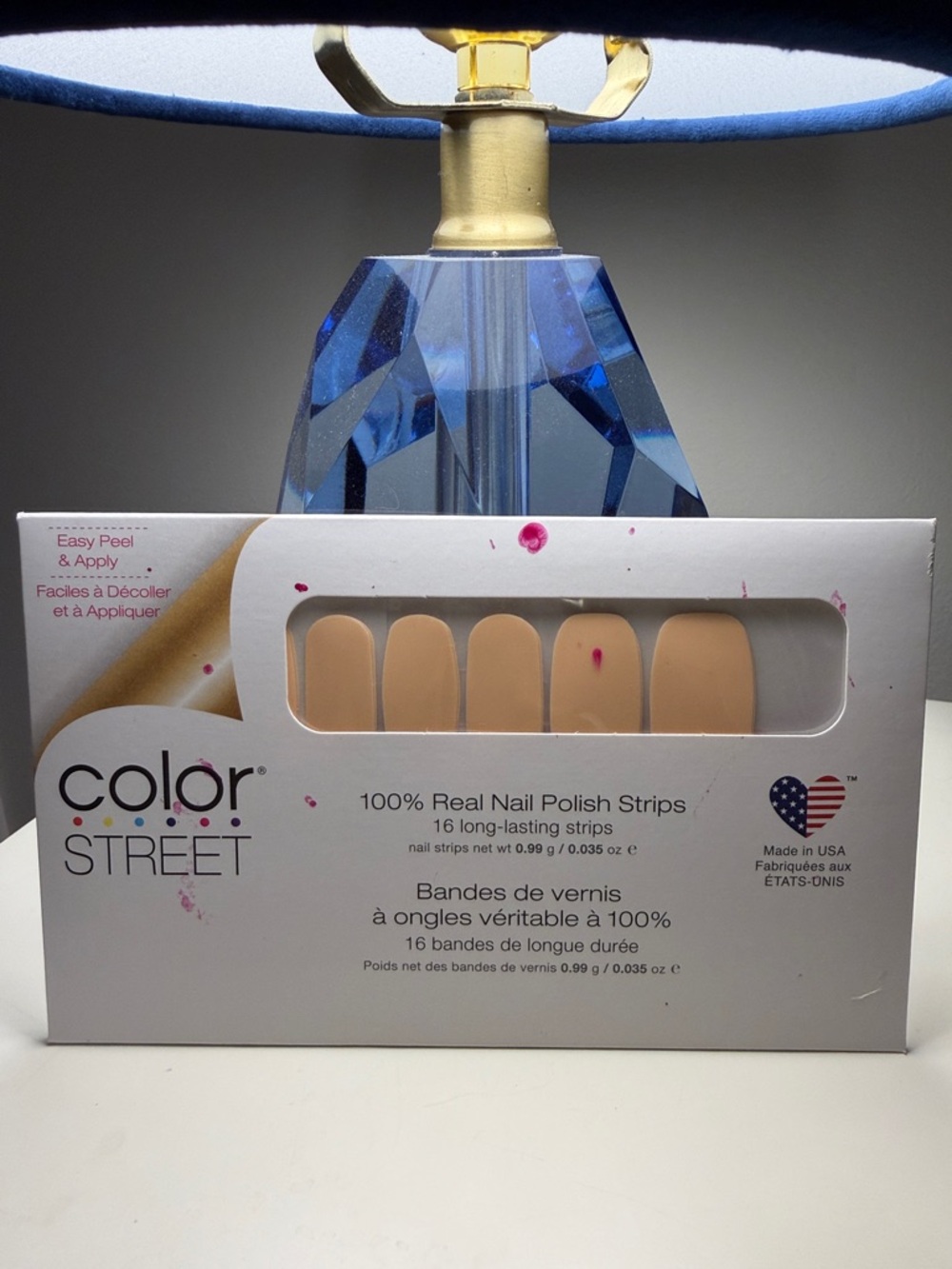 Color Street Beige Nude Nail Polish Strips in Havana Honey